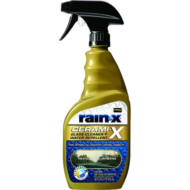 Rain-X 630178 Glass Cleaner with Water Repellent 16 Oz