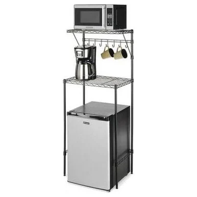 Whitmor 6310-10043 Supreme Over-the-fridge Shelf 2 Shelves And Space Underneath