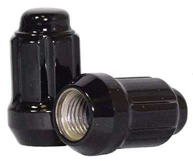 Revolution 641145BLK 6-Spline Lug Nut - Black