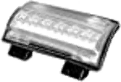 Recon 264148LEDCL LED Fender Light