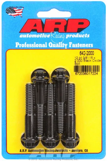 ARP Bolts 6422000 3/8-16 RH Thread 2.00" 12pt Bolt Set