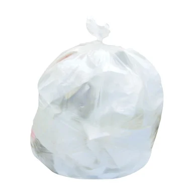 Heritage 659385 Low Density Can Liners, 30 Gal, 0.5 Mil, 30" X 36", Clear, Flat Pack, 250/carton - Heritage Bag