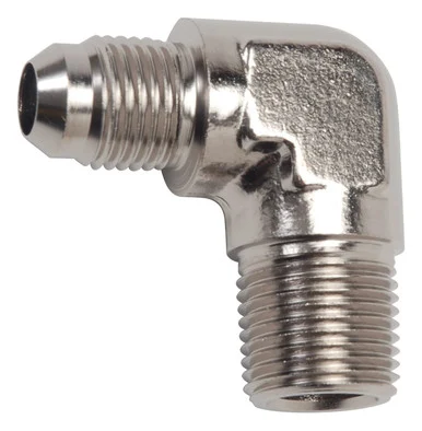 Russell Performance 660791 90 Degree Flare to Straight Adapter