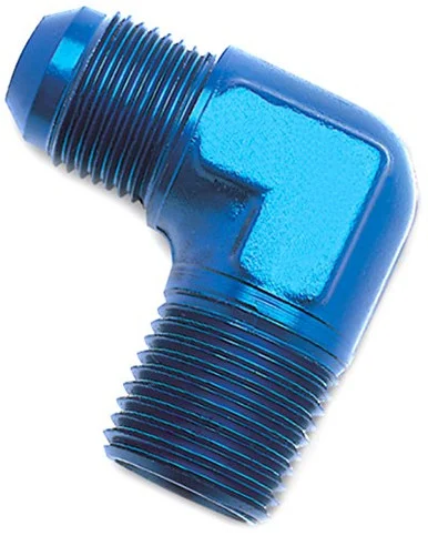 Russell Performance 660820 90 Degree Flare to Straight Adapter
