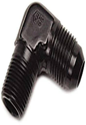 Russell Performance 660823 90 Degree Flare to Straight Adapter