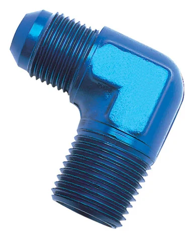 Russell Performance 660830 90 Degree Flare to Straight Adapter