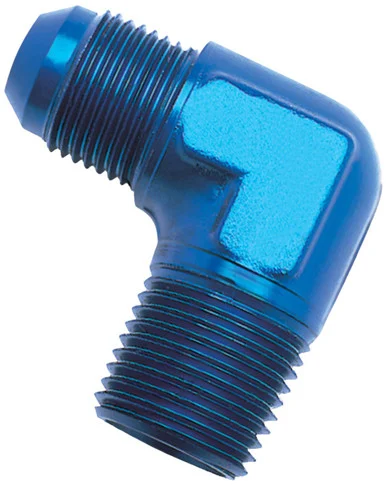 Russell Performance 660860 90 Degree Flare to Straight Adapter