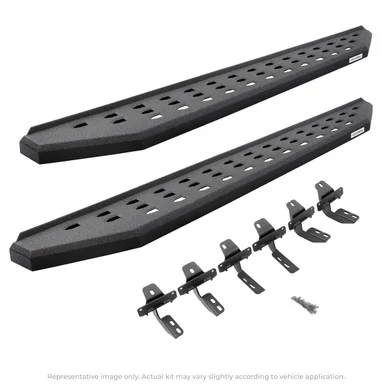 Go Rhino 69443580T RB20 Slim Running Board Kit