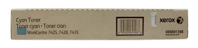 Xerox Toner Cartridge - Cyan Laser - 15000 Page - 1 / Pack (6r1398)