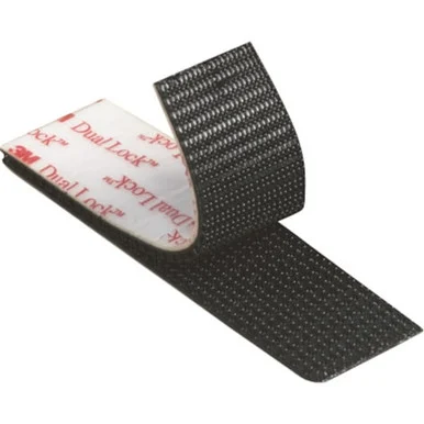 3M 7000001980 Dual Lock Reclosable Fastener Tape 1" x 50yd Black
