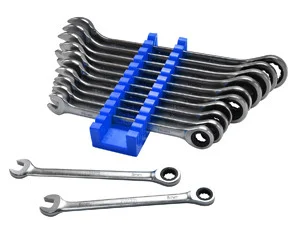 Astro Pneumatic 71012 Razor Wrenches 12pc Super-thin Ratcheting Wrench Set 8-19mm
