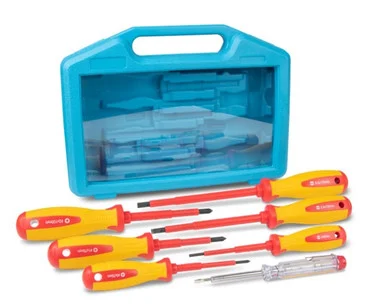 Ancor 711000 7pc Screwdriver Set With Case, Insulated