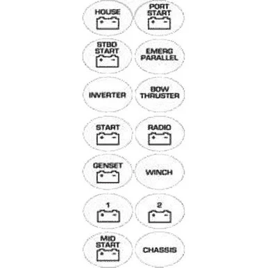 Bep Marine 713 Bep 701 Contour Battery Master Switch
