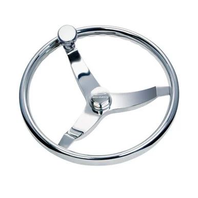 Schmitt/onga 7161321FGK 13.5' Vision Elite Wheel With Knob 7161321FGKR - Schmitt Ongaro Marine Products