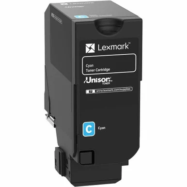 Lexmark Original Laser Toner Cartridge - Return Program - Cyan - 1 Pack (71c00cg)