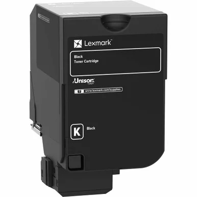 Lexmark Original Laser Toner Cartridge - Return Program - Black Pack (71c00kg)