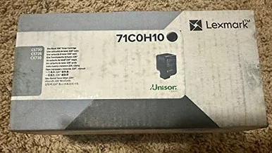 Lexmark Original Laser Toner Cartridge - Black Pack (71c0h10)