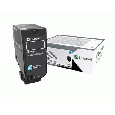 Lexmark Original Laser Toner Cartridge - Cyan Pack (71c0h20)