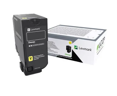 Lexmark Original Laser Toner Cartridge - Yellow Pack (71c0h40)