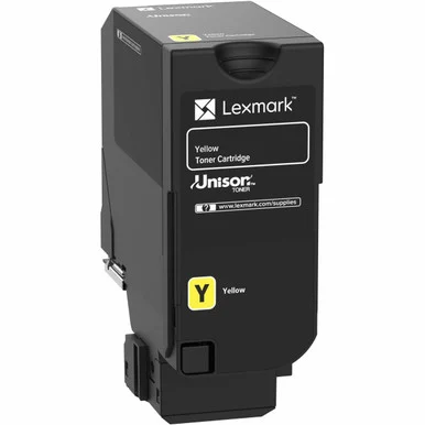 Lexmark Original Standard Yield Laser Toner Cartridge - Return Program - Yellow Pack (71c0hyg)