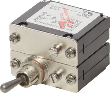 Blue Sea Systems 7312BSS Military Grade Circuit Breaker Double Pole 15A