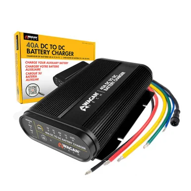 Wagan 7411 DC to DC Battery Charger 40A With Solar Input 7411_68