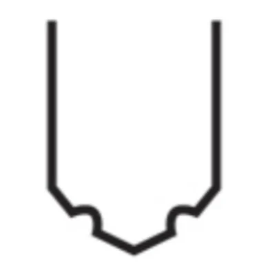 Astro Pneumatic 7600V 50 Piece "v" Style Staple Pack For Ast7600