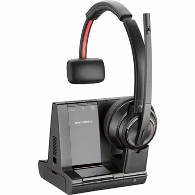Poly Savi 8210 UC Microsoft Teams Certified DECT 1920-1930 MHz USB-A Headset (77t31aa-aba) 77T31AA#ABA_3
