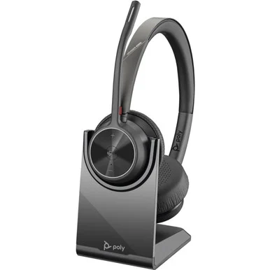 Poly Voyager 4320 Headset With Charge Stand (77y99aa) - Hewlett Packard