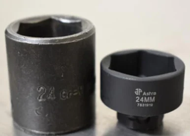 Astro Pneumatic 78319 19pc 3/8" Drive Low Profile Nano Impact Socket 6-24mm - No Skips