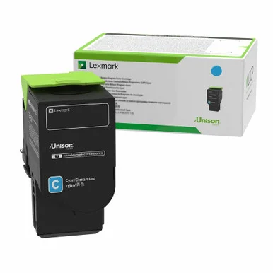 Lexmark Unison Original Toner Cartridge - Cyan (78C1UCE)