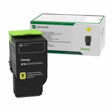 Lexmark Unison Original Toner Cartridge - Yellow (78C1XYE)