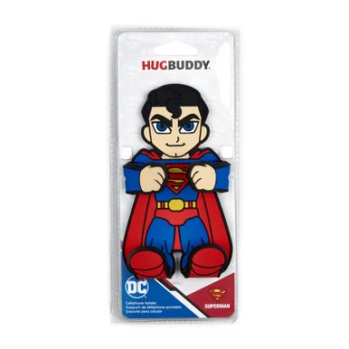 Hug Buddy 80034hb Superman Phone Holder Adjustable Universal Fit Mount For Iphone Android Gps