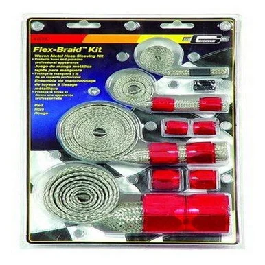 Mr. Gasket 8090 Braided Hose Sleeve Kit - Mr Gasket