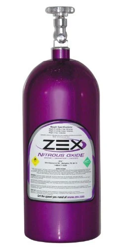 Comp Cams 82000 Nitrous Oxide Bottle 10 lb Purple with Valve