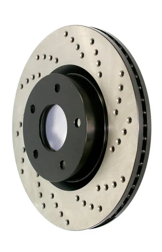 StopTech 8238PSL Slotted Front Brake Rotor Left for Saturn