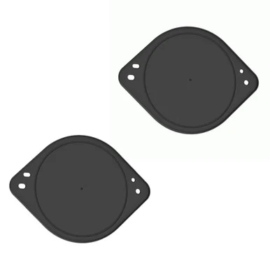 Metra 825609 Tweeter Adapter Plates For Ford Bronco 2021-up - 1 Pair Black