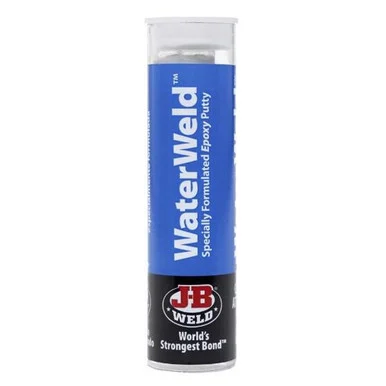 J B Weld 8277U J-b Weld 8277u Waterweld Epoxy Putty Stick - 2 Oz. Off White - Uncarded