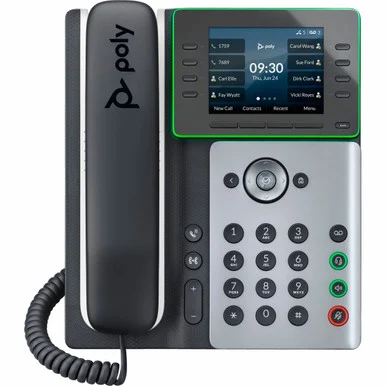 Poly Edge E320 IP Phone - Corded - Corded/Cordless - Bluetooth - Desktop, Wall Mountable (82m88aa)