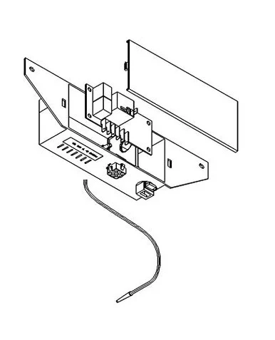 Coleman Mach 84303861 Air Conditioner Junction Box Assembly Chill Grille