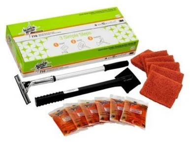 3m 85793 Quick Clean Griddle Cleaning System Starter Kit