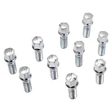 Coyote Accessories 86KX4928 Chrome Cone Seat Bolt Lug Kit - Revolution