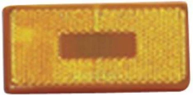 Command Electronics 89181A Amber Rectangular Lens