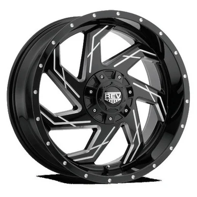 Scott Drake Wheels 895M790321 Rev 17x9 5x127 / 5x139.7 -12mm 895M7903212