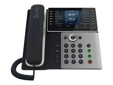 Poly Edge E550 IP Phone - Corded - Corded - NFC 89B57AA#ABA