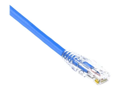 Weltron 90C6CBBL001 Cat6 Patch Cable 1ft Blue