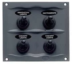 Bep 900-4wp 4 Way Switch Panel