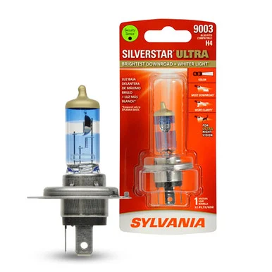 Sylvania 9003SU.BP 9003 SilverStar Ultra Halogen Headlight Bulb Single 9003SU.BP