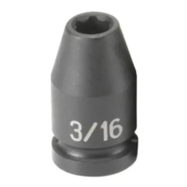 Grey Pneumatic 906RS 1/4" Surface Drive X 3/16" Standard Socket