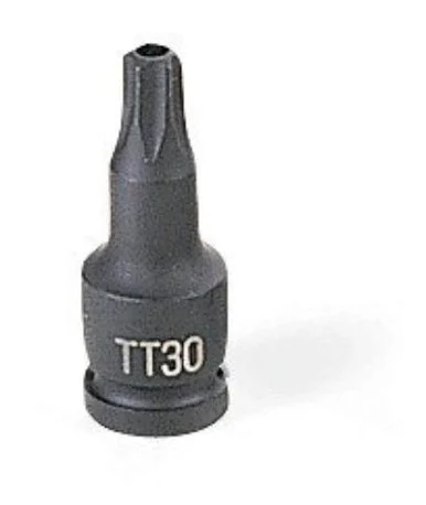 Grey Pneumatic Corp. 915TT 1/4" Drive X Tt15 Tamper Proof Star Driver